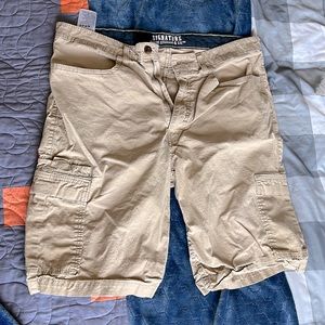 Signature by Levi Strauss mens cargo shorts